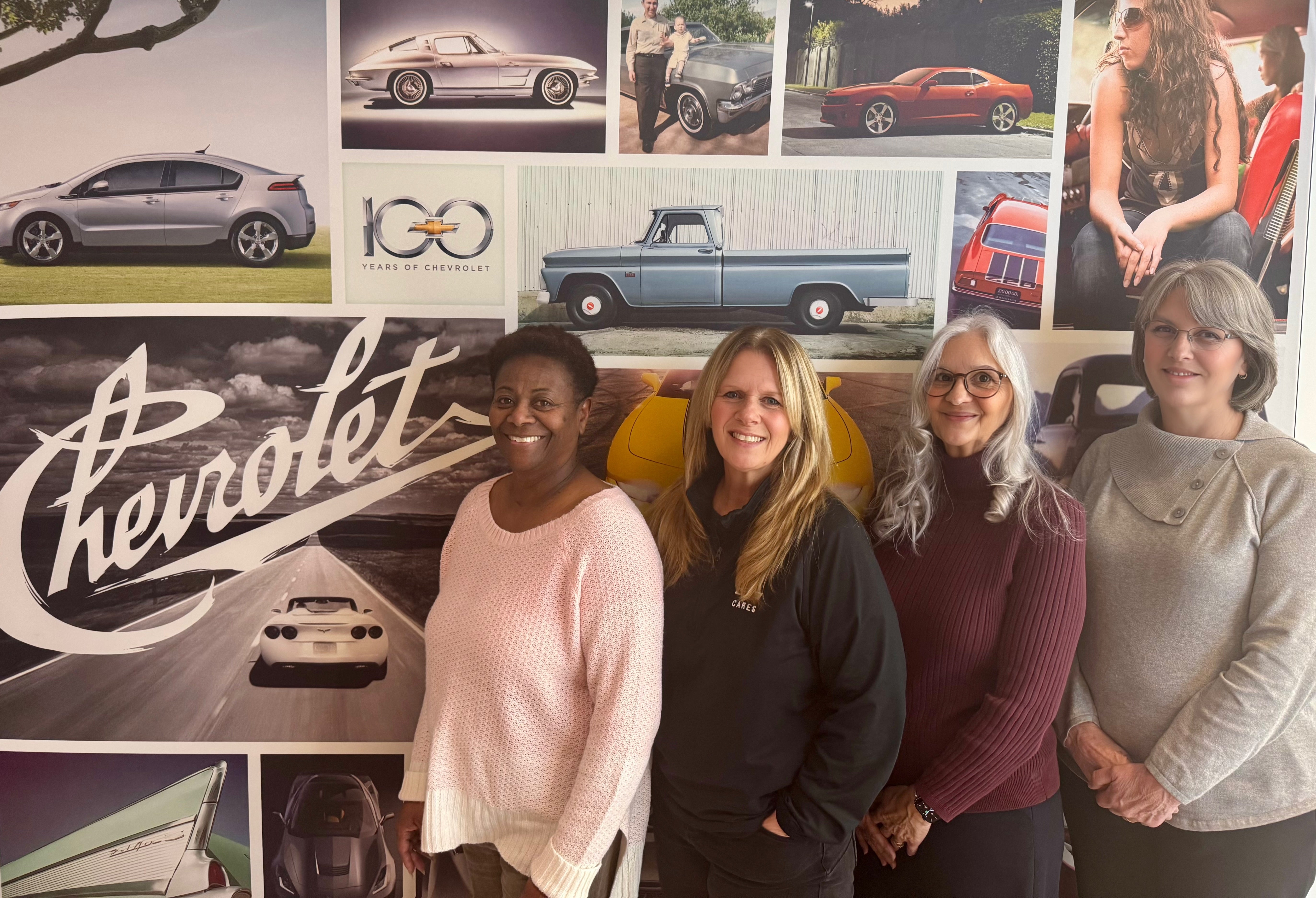 Golden ,Theresa, Diane, and Pat.